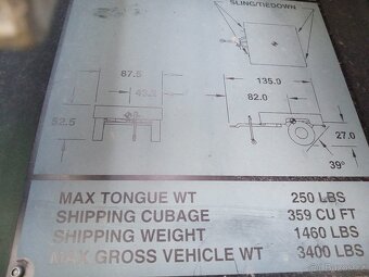 Vojenský přívěs M1101 - 15