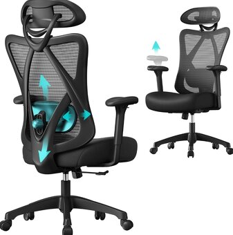 Nové ergonomické kancelářské křeslo - 15
