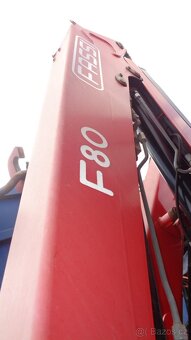 DAF LF 55.220 hákový nosič kontejnerů s HR FASSI - 15