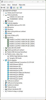 HP EliteDesk 800 G3,i5-6500,16GB,SSD,HDD, Nvidia,W11,LCD24" - 15