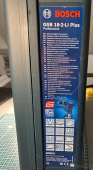 Aku vrtačka BOSCH GSB 18-2-LI Plus, 2x2.0Ah, 18V, kufr - 15