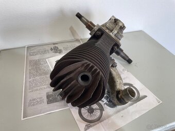 Jawa 175 Villiers - motor na prototyp - 15