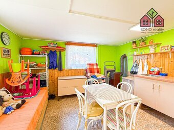 Chata o ploše 16 m2, udržovaná zahrada o rozloze 405 m2, OV, - 15