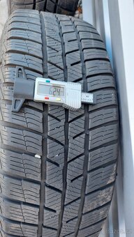 Alu kola 5x100 r15 originál škoda fabia zimní pneu - 15