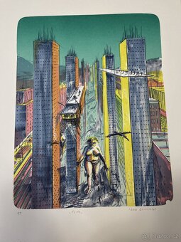 Jan Saudek litografie celek - 15