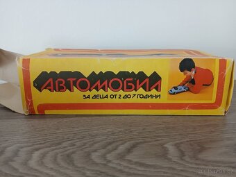 Auto retro setrvačníkové 28cm asi Bulharsko - 15