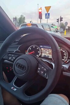 AUDI VOLANT KOZENY PERFOROVANY A3 A4 A5 - 15