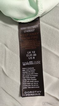 Šaty Dorothy Perkins, vel.40/L, mint - 15