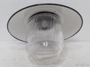 Lustr - Smaltované stropní retro světlo - 15