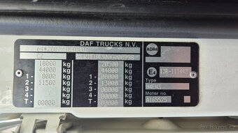 Prodám DAF XF 460 FT SC EURO 6 + HYDRAULIKA - motor po GO - 15