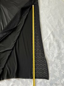 Hypnotic - dáms. černé dl. šaty s rozparky – M/L? - 15