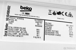 Lednice s mrazákem BEKO CN237231 K60365NE Na díly - 15