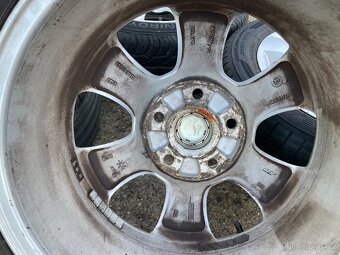 Sada Alu kol z vozu Škoda Octavia II, 205/55/16 - 15