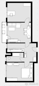 Byt 3+1, 72 m² – České Budějovice - Rožnov - 15