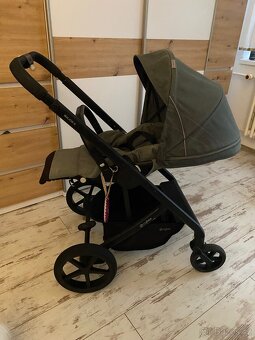 Cybex dvojkombinace + adaptery na autosedačku - 15