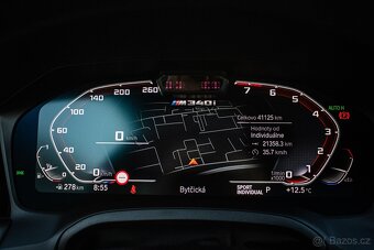 BMW M340i xDrive orig. M doplnky, TOP výbava, odpočet DPH - 15