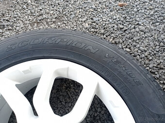 5x108 alu 8Jx18 ET45 z vozu Land Rover alu disky - 15