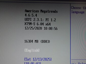 SET - Deska, CPU (Server), Ram (ECC), bez chladice (N7) - 15