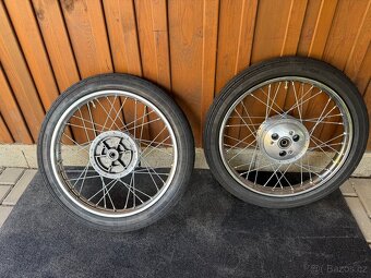 Jawa 555 díly komplet TOP, nove kola, vybrus, lakovani - 15