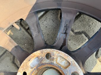 Kola alu Borbet 5x115r17+225/55r17 zimní - 15