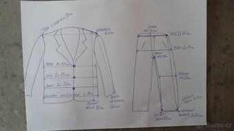 Luxusní pánský oblek Paolo Negrato vel.L - 15