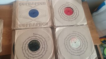 Šelakové gramofonové desky cca 500ks - 15