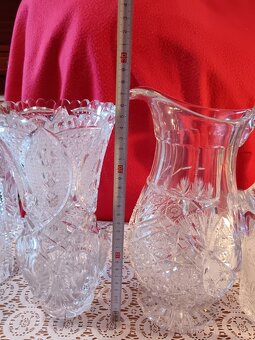 Obrovský set broušeného křišťálového skla (40+ ks) - 15
