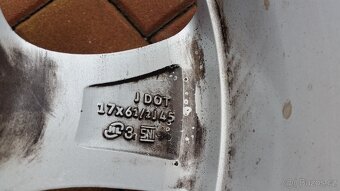 ALU kola TOYOTA CH-R 5x114,3 R17 TOP stav - 15