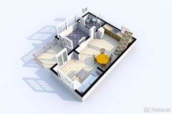 Prodej zděné chaty 2+1, 67 m2 k celoročnímu bydlení, Praha - 15