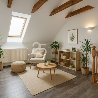 Prodej bytu 3+1+loft - 1/3 rodinného domu se zahradou ve Zví - 15