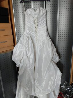 Svatební šaty vel S - 15