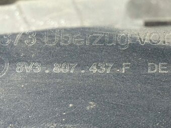 AUDI A3 08-16 nárazník S-LINE OST+4xPDC - 8V3807437F - 15