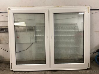 Plastová okna bílá, bílá různé rozměry, perfektní stav - 15