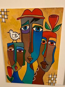 Obraz acryl na plátně - 15