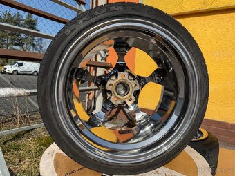 Alu kola 5x100 r16 Schmidt Space + letní pneu 215/40/16 - 15