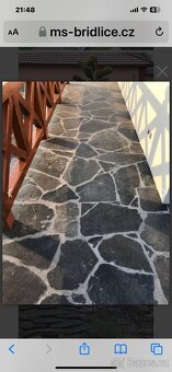 BŘIDLICE DRCENÁ SAMOVAZNÁ MLATOVÁ zahradní dekorační kámen - 15