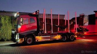 Volvo FH4 540 - 6x4 – Lesovůz + HR-V-KRAN V10CX - 15