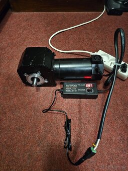 Motorek na gril na 220V s Trafem s Regulací 1-60 Otáček - 15