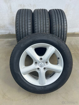 205/60R16 letní sada SUZUKI SX4 6x16 5x114,3 ET50 8,2mm - 15