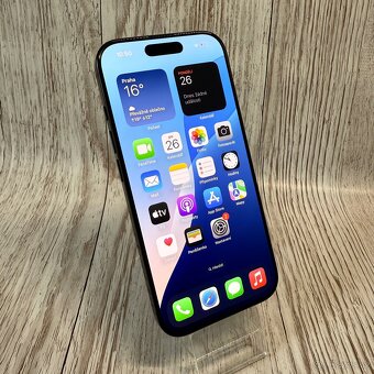 iPhone 16 Pro 128GB, černý, eSIm,100% baterie (rok záruka) - 15