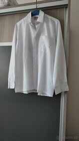 Pánské společenské/smuteční košile - 15