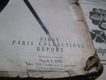 STAROŽITNÉ MODNÍ ČASOPISY - české i německé - 15