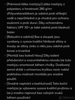 Nové boční a vertikální markýzy - 15