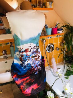 Bodyflirt# spolecenske# saty# business#kvetinove #bodycon - 15