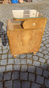 starožitné noční stolky - Art Deco 30. - 40. léta - 15