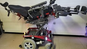 elektrický invalidny vozik polohovací 10km/h nove batérie - 15