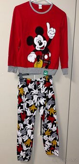 Dětské džíny a mikiny nove Mickey pyzamko - 15