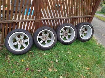 Originál AUDI ALU kola R17 + zánovní zimní pneu 245/45 - 15