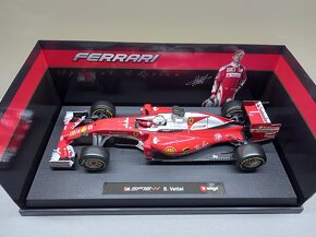 6x F1 FERRARI LECLERC A VETTEL BURAGO 1:18 - 15