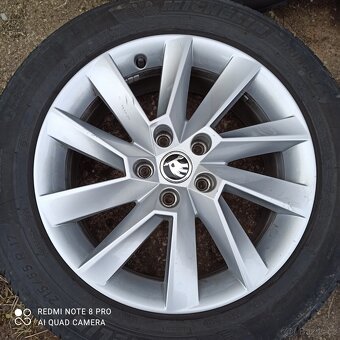 Orig.alu disky ŠKODA SUPERB 3  17" 18" - 15